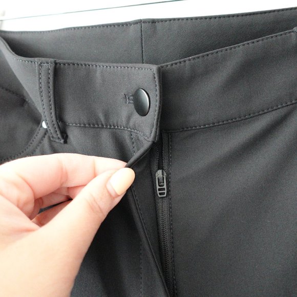 ❌SOLD ❌Lululemon City Sleek 5 Pocket Wide-Leg High Rise 7/8 Length Pant Black - Picture 7 of 13